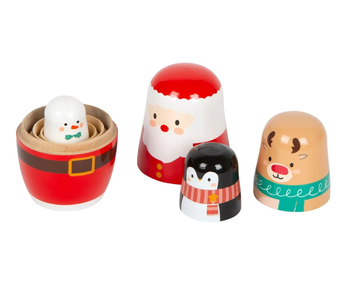 Matrioskas de Navidad