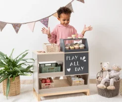 Mercado de Madera Vinca Gris Cálido/Natural