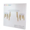 Mesa Infantil con 2 Taburetes