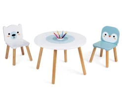 Mesa y 2 Sillas Hielo Marino