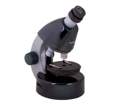 Microscopio Levenhuk LabZZ M101 Gris + Libro Educativo