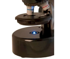 Microscopio Levenhuk LabZZ M101 Gris + Libro Educativo
