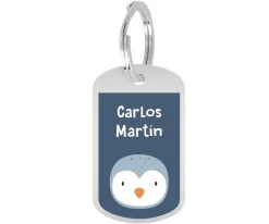 Mini Mochila Mr. Penguin con Llavero Personalizado