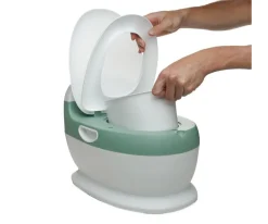 Mini Orinal con Sonido de Descarga Green