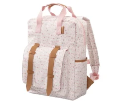 Mochila Colegio Fresk Grande Flores Personalizable