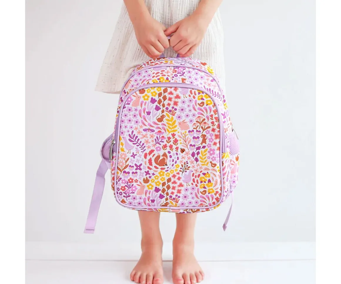 Mochila con Bolsillo Térmico Flower Garden