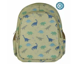 Mochila con Bolsillo Térmico Dinosaurios + Llavero T-Rex Regalo