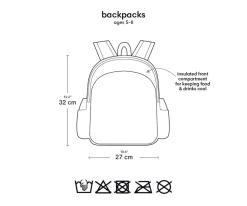 Mochila con Bolsillo Térmico Animal Friends