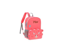 Mochila con Carrito Dino Rose Personalizable
