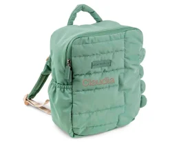 Mochila Croco Green Personalizable