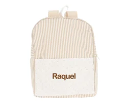 Mochila Dorset Beige Personalizable