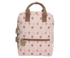 Mochila Escolar By Eef Lillemor Simon Bear + 1 Llavero Silicona Simon Bear