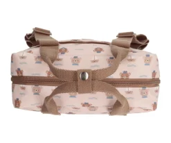 Mochila Escolar By Eef Lillemor Simon Bear + 1 Llavero Silicona Simon Bear