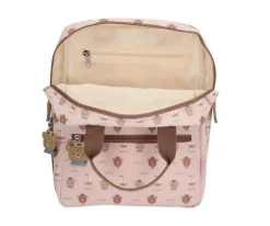 Mochila Escolar By Eef Lillemor Simon Bear + 1 Llavero Silicona Simon Bear