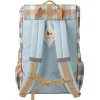 Mochila Escolar Grande Cottage Blue Checks