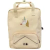 Mochila Escolar Grande Mrs. Unicorn con Llavero Personalizado
