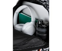 Mochila Escolar Jimmy Led Grey Ball