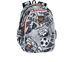Mochila Escolar Jimmy Led Grey Ball