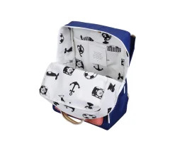 Mochila Escolar Mediana Envelope Ned Blue Personalizable