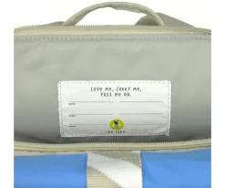 Mochila Escolar Mediana Rolltop Sunny Explorer Green / Blue