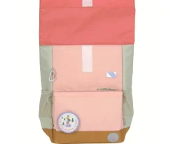 Mochila Escolar Mediana Rolltop Sunny Explorer Rose / Pink