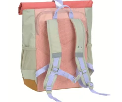 Mochila Escolar Mediana Rolltop Sunny Explorer Rose / Pink