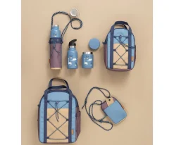 Mochila Escolar Outdoor Blue Shadow