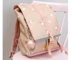 Mochila Escolar Pequeña Shooting Star Caramel