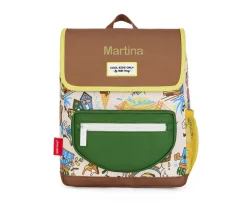 Mochila Escolar Solapa San Francisco Personalizable