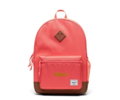 Mochila Herschel Heritage Youth Dubarry Saddle Brown Personalizable