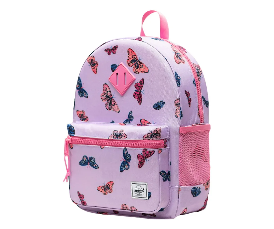 Mochila Herschel Heritage Kids Personalizable Butterfly Lavendula