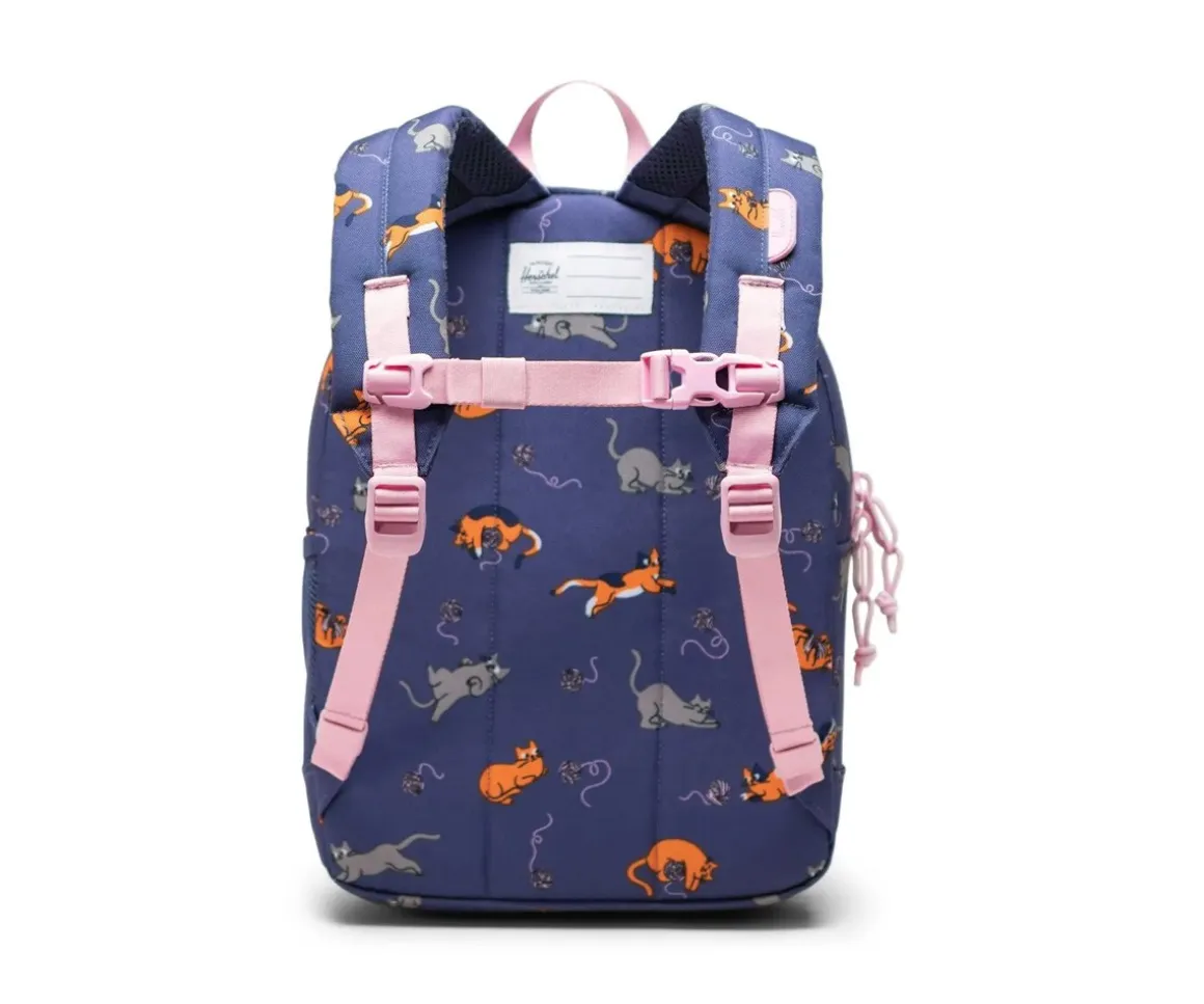 Mochila Herschel Heritage Kids Personalizable Playing Cats