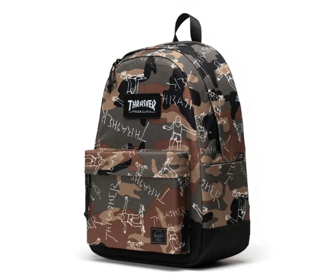 Mochila Herschel Thrasher Gonz Classic XL Personalizable Woodland Camo