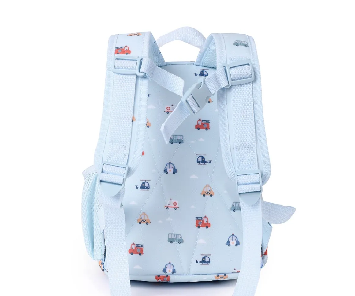 Mochila Infantil City Cars Personalizable