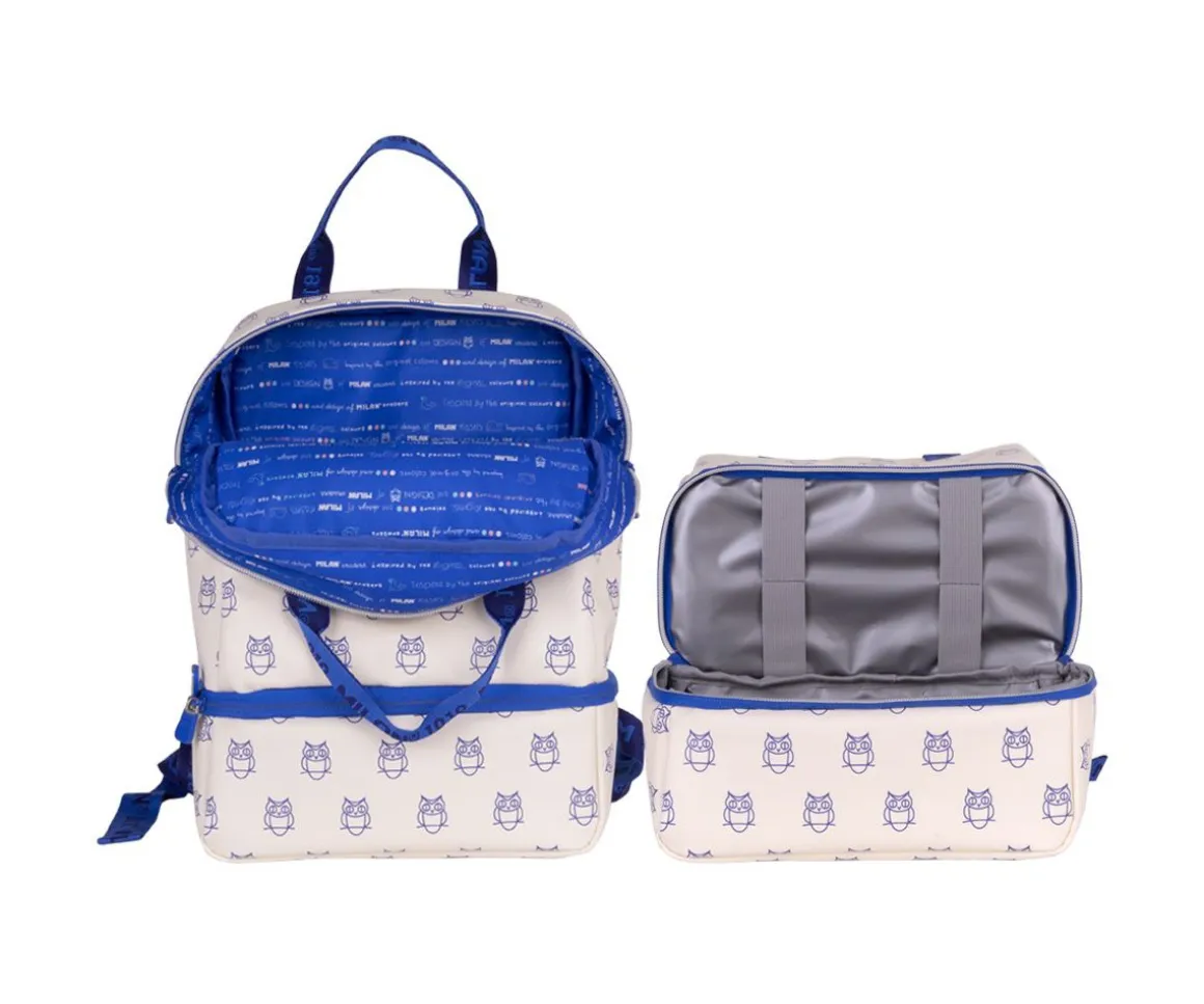 Mochila Infantil con Compartimento Térmico Beige Colección 460 Since 1918