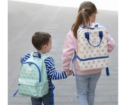 Mochila Infantil con Compartimento Térmico Beige Colección 460 Since 1918