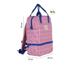 Mochila Infantil con Compartimento Térmico Rosa Colección 460 Since 1918