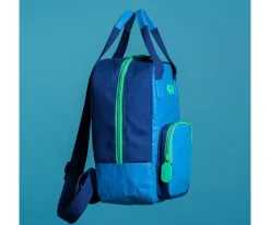 Mochila Infantil Ecofriendly Navy Blue Billy Personalizable