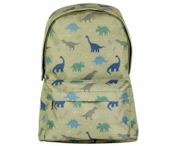 Mochila Infantil Mini Dinosaurios Personalizable + Llavero T-Rex Regalo