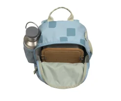 Mochila Infantil Mini Pattern Party Blue / Green