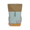 Mochila Infantil Mini Rolltop Nature Light Blue