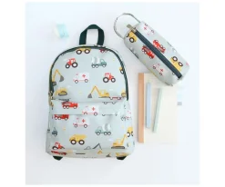Mochila Infantil Mini Vehicles Personalizable