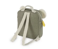 Mochila Infantil Ratoncito Topito Poppy Musgo Personalizable