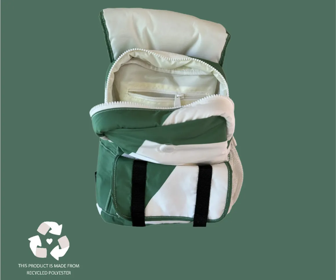 Mochila Infantil Reciclada Green Graphic