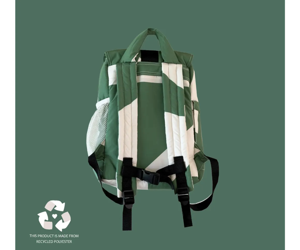 Mochila Infantil Reciclada Green Graphic