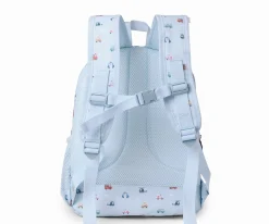 Mochila Mediana City Cars + Llavero Personalizable