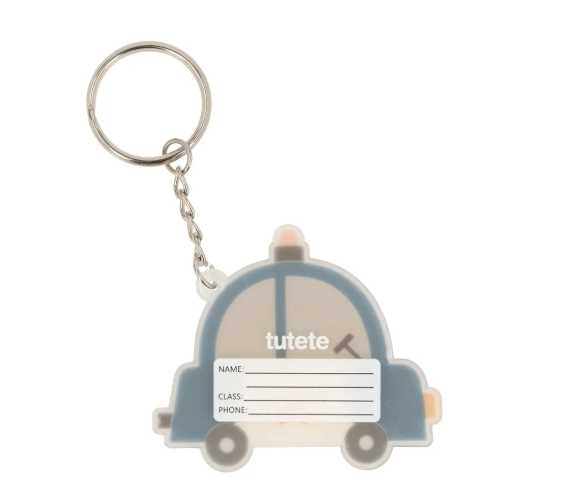 Mochila Mediana City Cars + Llavero Personalizable