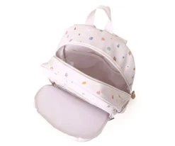 Mochila Mediana Geometric Nature + Llavero Personalizable