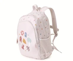 Mochila Mediana Geometric Nature + Llavero Personalizable