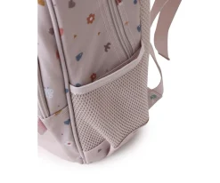 Mochila Mediana Geometric Nature + Llavero Personalizable
